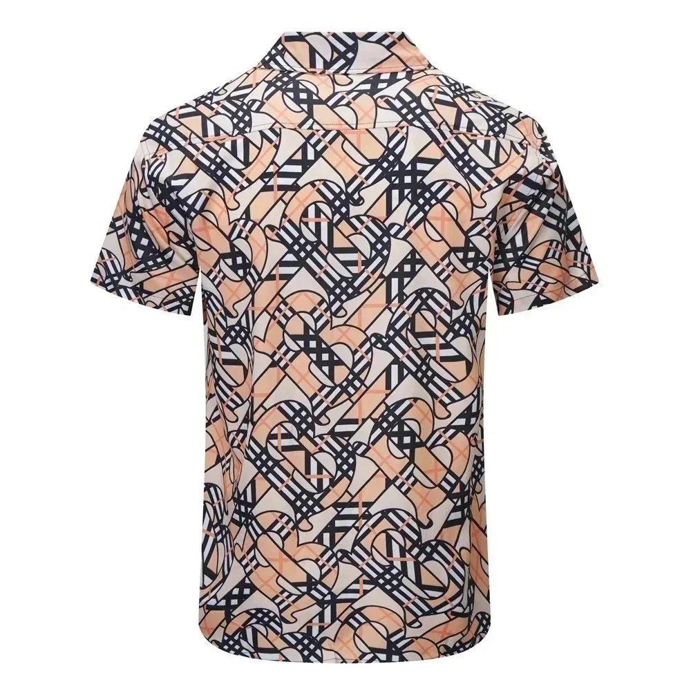Burberry Shirts Short-Sleeve Check Button-Up Shirt image 11