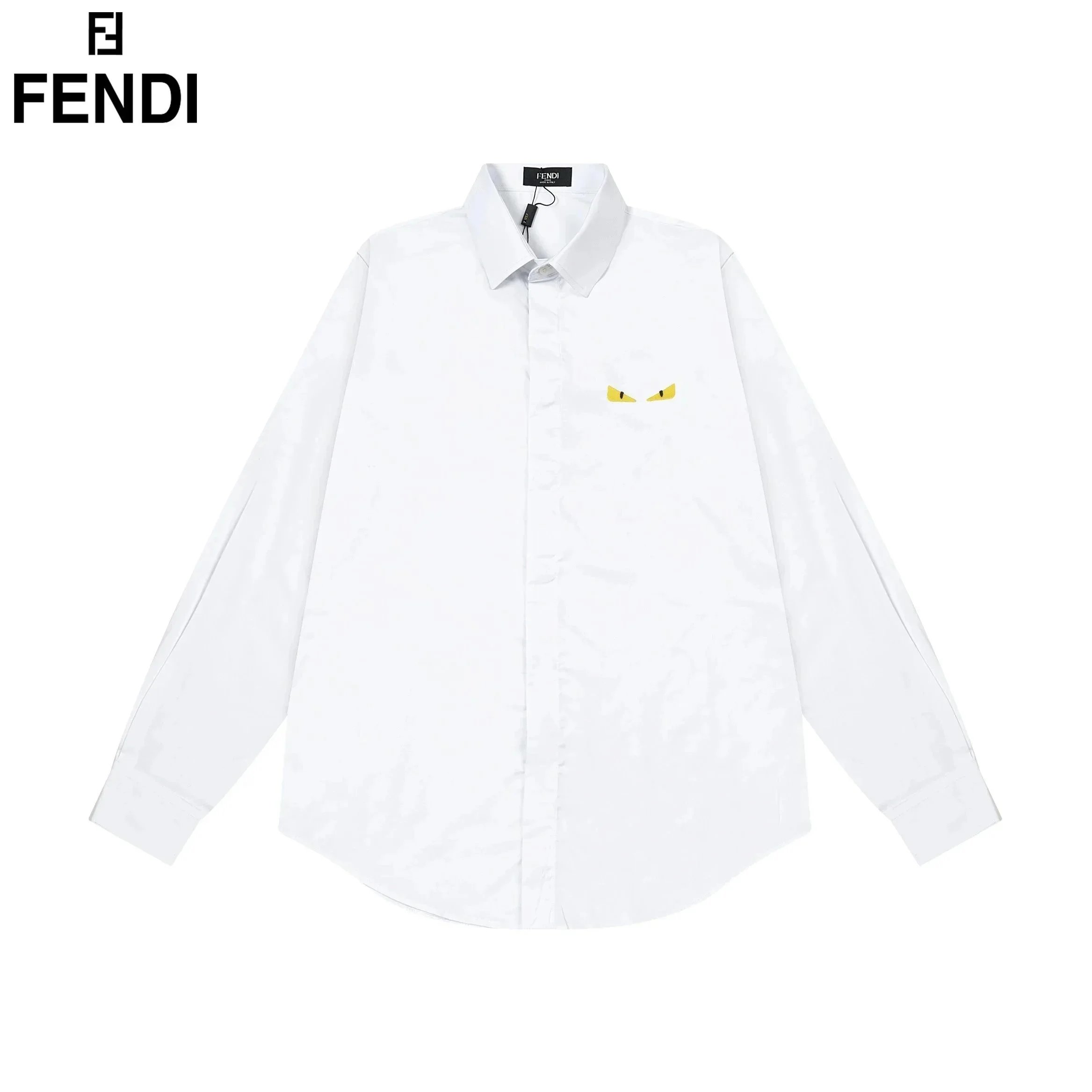 Fendi Shirts Short-Sleeve Camp-Collar Printed Shirt — 19