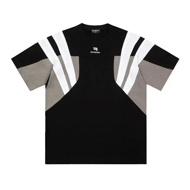 Balenciaga T-Shirts Short-sleeve graphic logo T-shirt product detail image 5