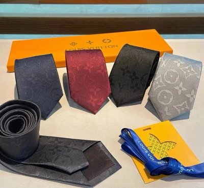 Louis Vuitton Monogram Jacquard Silk Tie [40 styles]