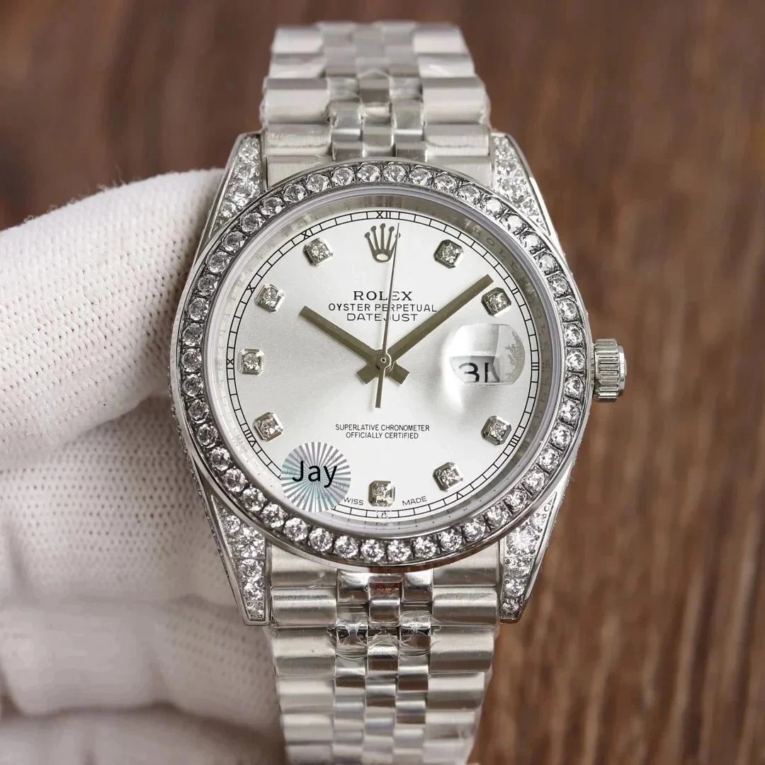 Rolex Watches Oyster Perpetual Datejust, two-tone bracelet image 13