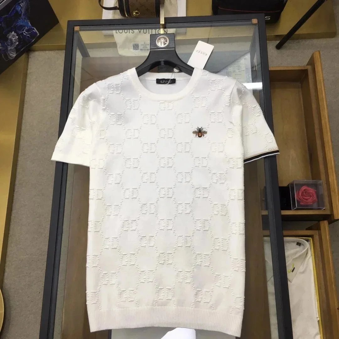 Gucci Short-sleeve logo knit tops and T-shirts image 3