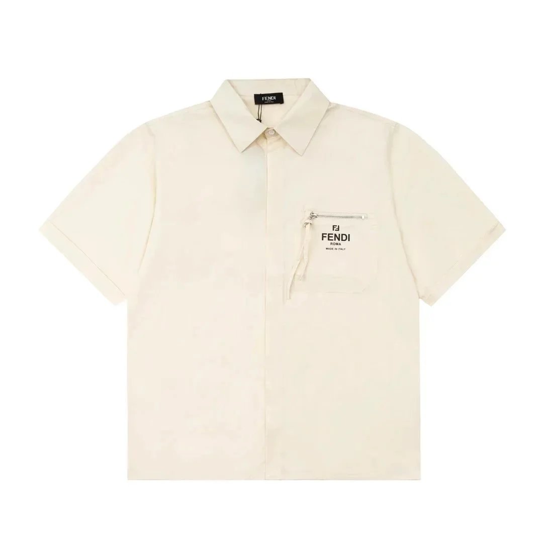 Fendi Zip-Pocket Short-Sleeve Shirt [19 styles]