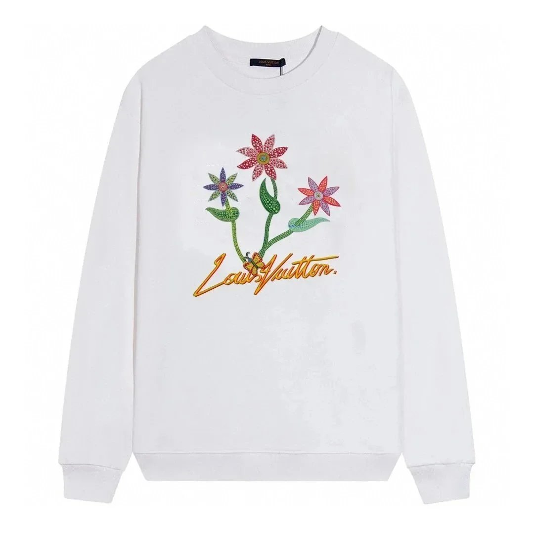 Louis Vuitton Hoodies & Sweatshirts Long-Sleeve Crewneck Graphic Sweatshirt image 8