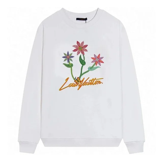Louis Vuitton Hoodies & Sweatshirts Long-Sleeve Crewneck Graphic Sweatshirt product detail image 8