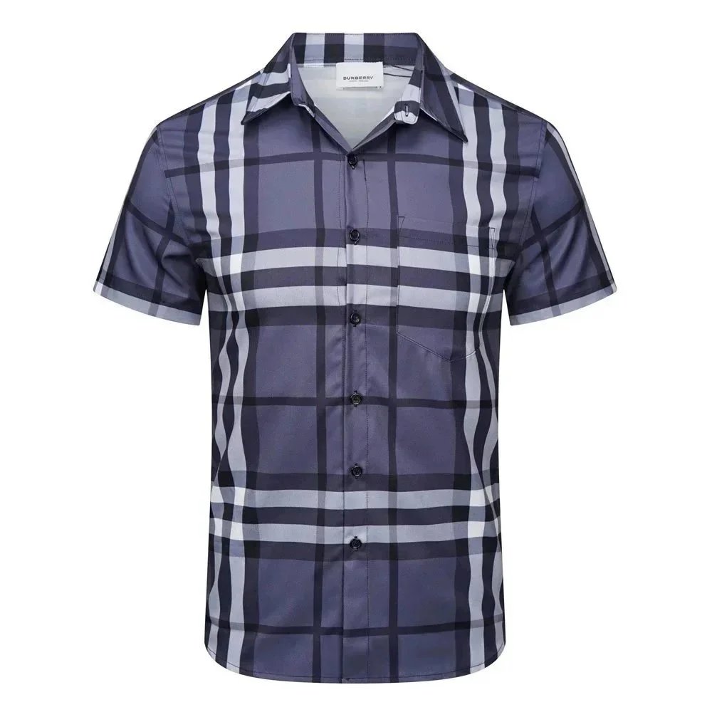 Burberry Shirts Short-Sleeve Check Button-Up Shirt image 4