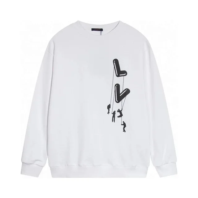 Louis Vuitton Hoodies & Sweatshirts Long-Sleeve Crewneck Graphic Sweatshirt product detail image 12