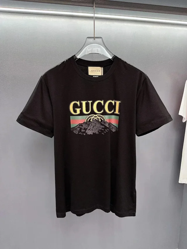 Gucci Short-sleeve logo knit tops and T-shirts product detail image 6