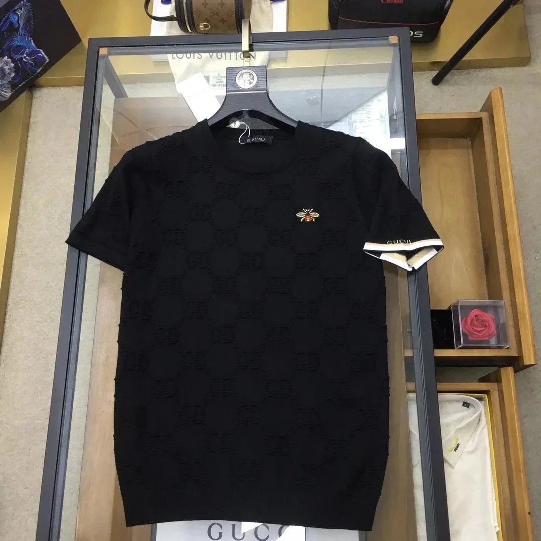 Gucci Short-sleeve logo knit tops and T-shirts image 5