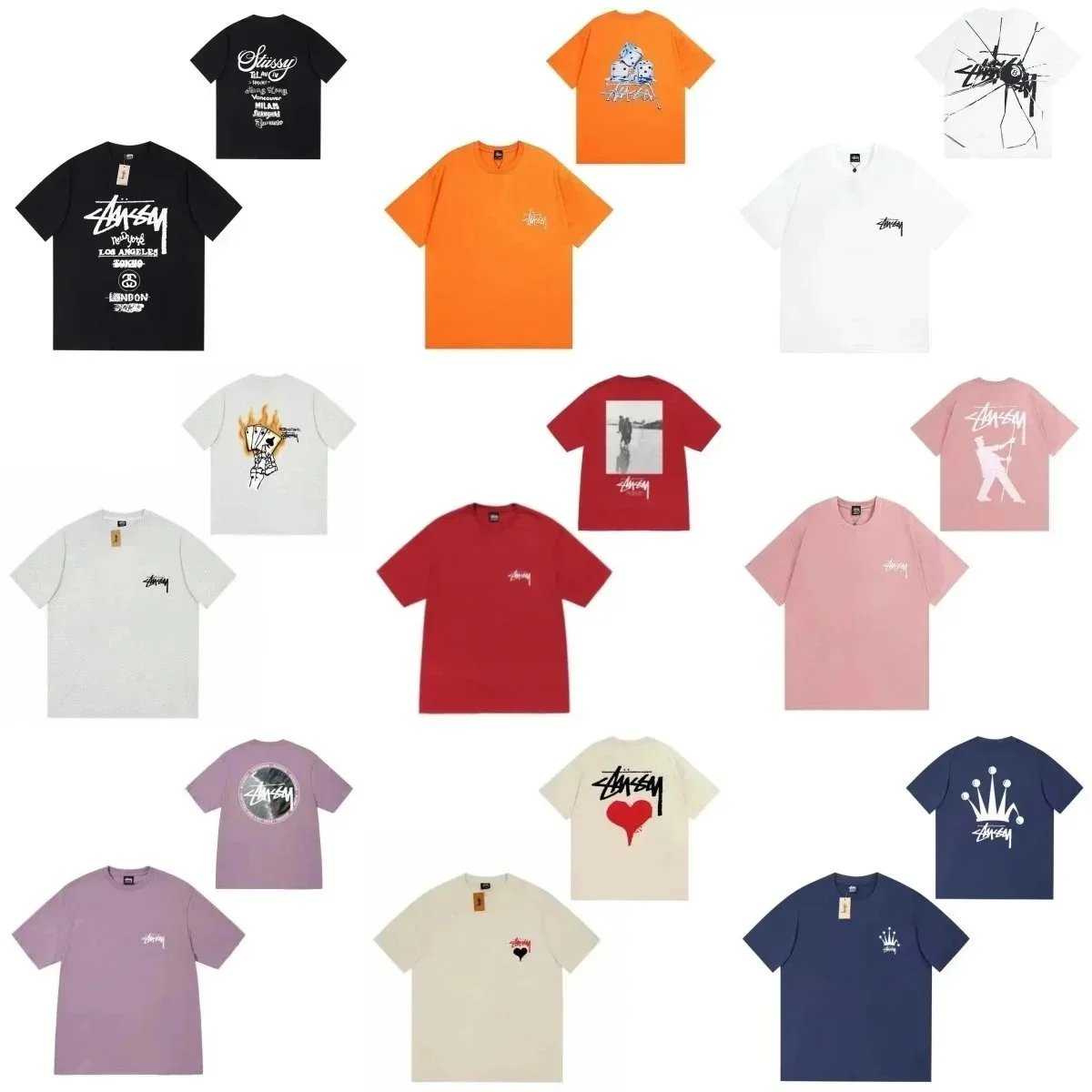 Stussy Classic Logo T-Shirt [39 styles] listing image