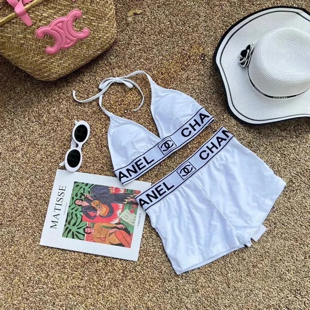 Chanel Swimwear Two-Piece Bikini Set image 4