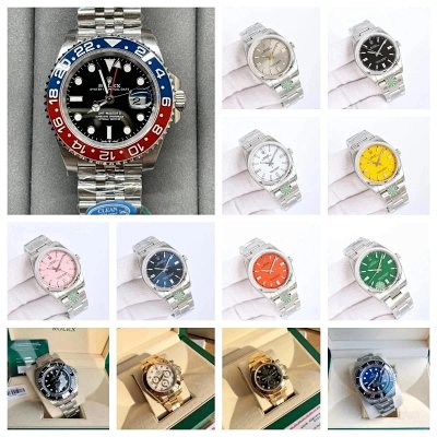 Rolex Oyster Perpetual, GMT-Master II, Submariner, and Daytona Watches [39 styles]