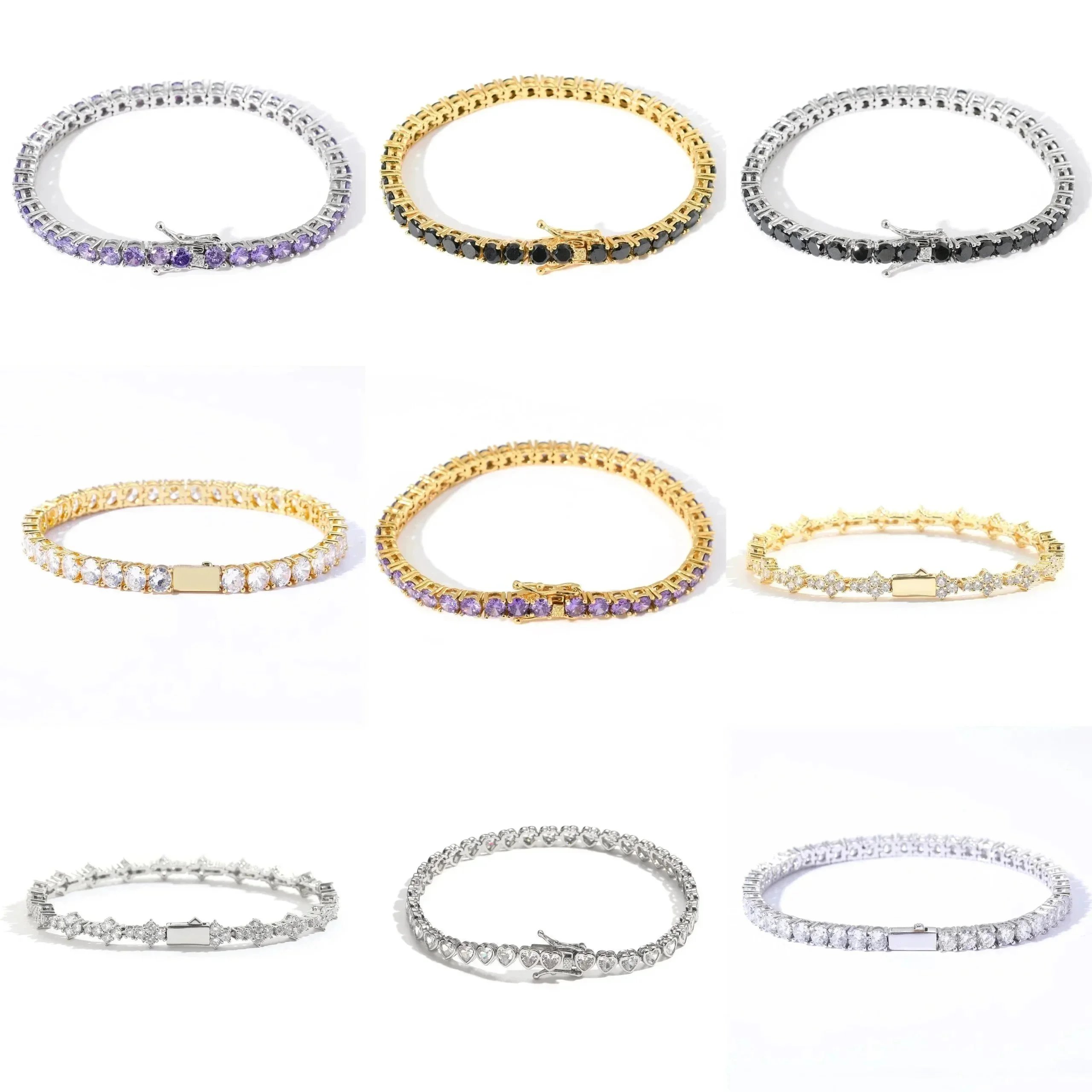 Tennis Bracelet Collection [11 styles]