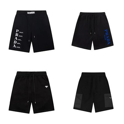 Prada Logo-Print Drawstring Shorts [31 styles]