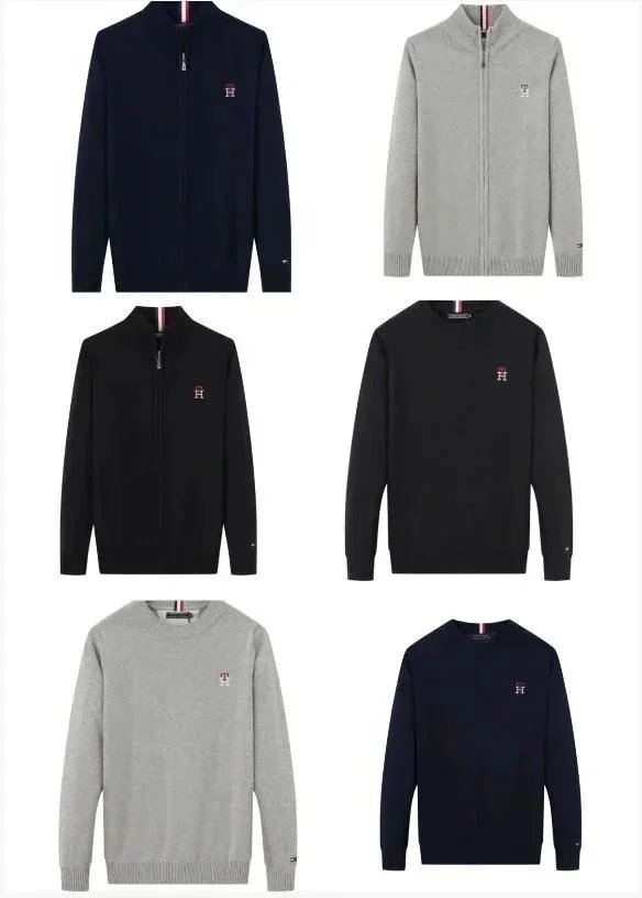 Tommy Hilfiger Classic Knit Sweater & Zip-Up Cardigan [6 styles]