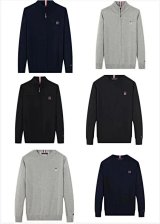 Tommy Hilfiger Classic Knit Sweater & Zip-Up Cardigan [6 styles]