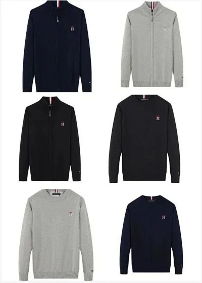 Tommy Hilfiger Classic Knit Sweater & Zip-Up Cardigan [6 styles]