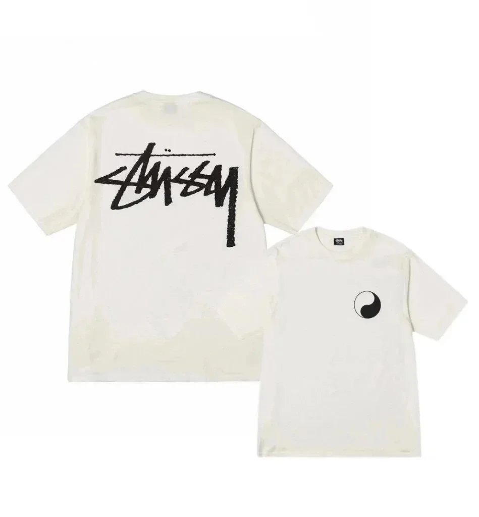 Stüssy T-Shirts Short-Sleeve Logo Graphic — 31