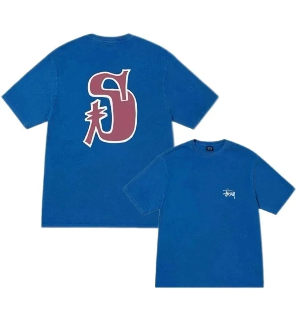 Stüssy T-Shirts Short-Sleeve Logo Graphic — 33