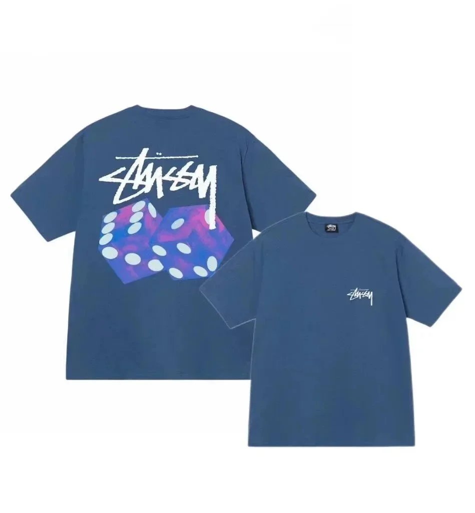 Stüssy T-Shirts Short-Sleeve Logo Graphic — 27