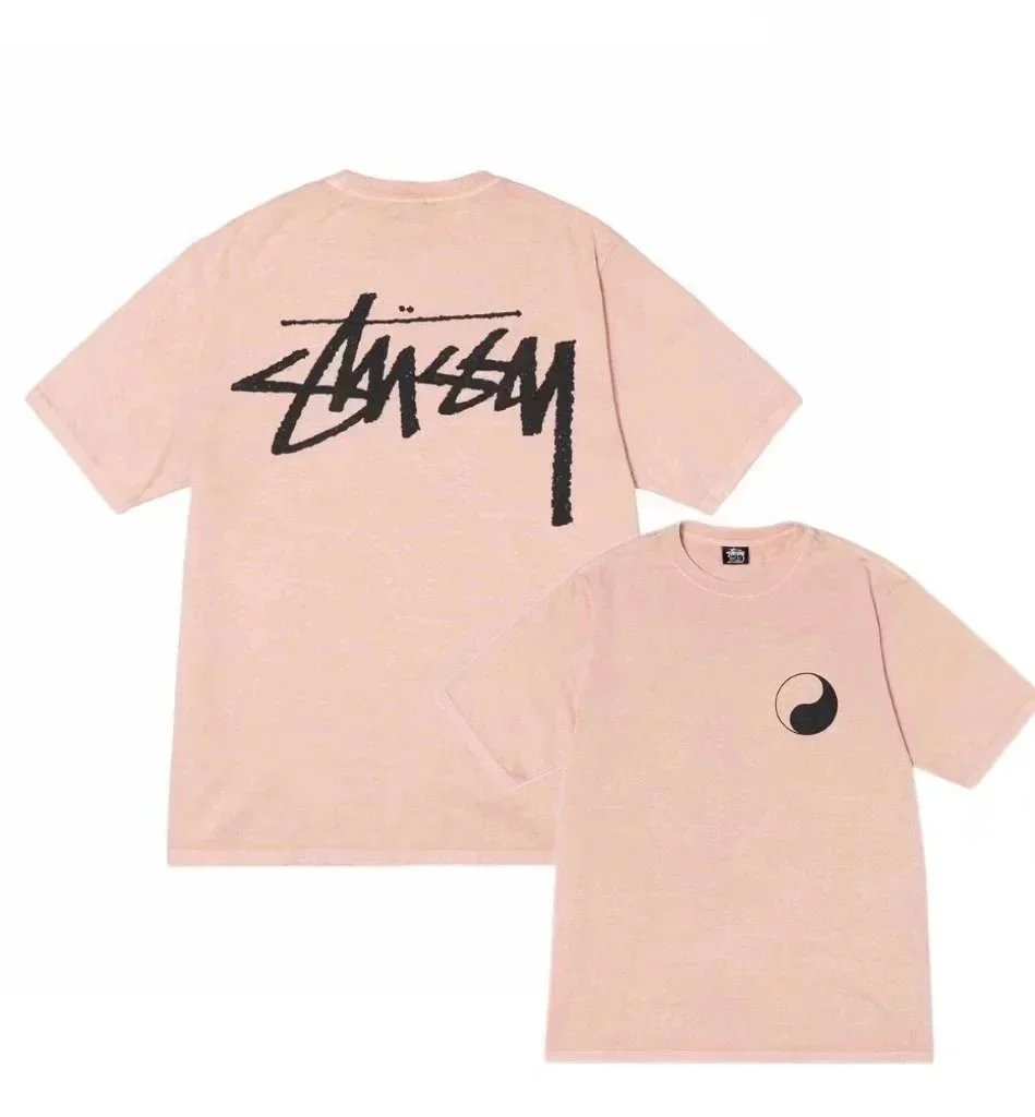 Stüssy T-Shirts Short-Sleeve Logo Graphic — 32