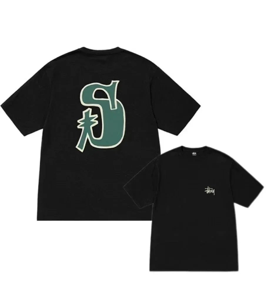 Stüssy T-Shirts Short-Sleeve Logo Graphic — 35