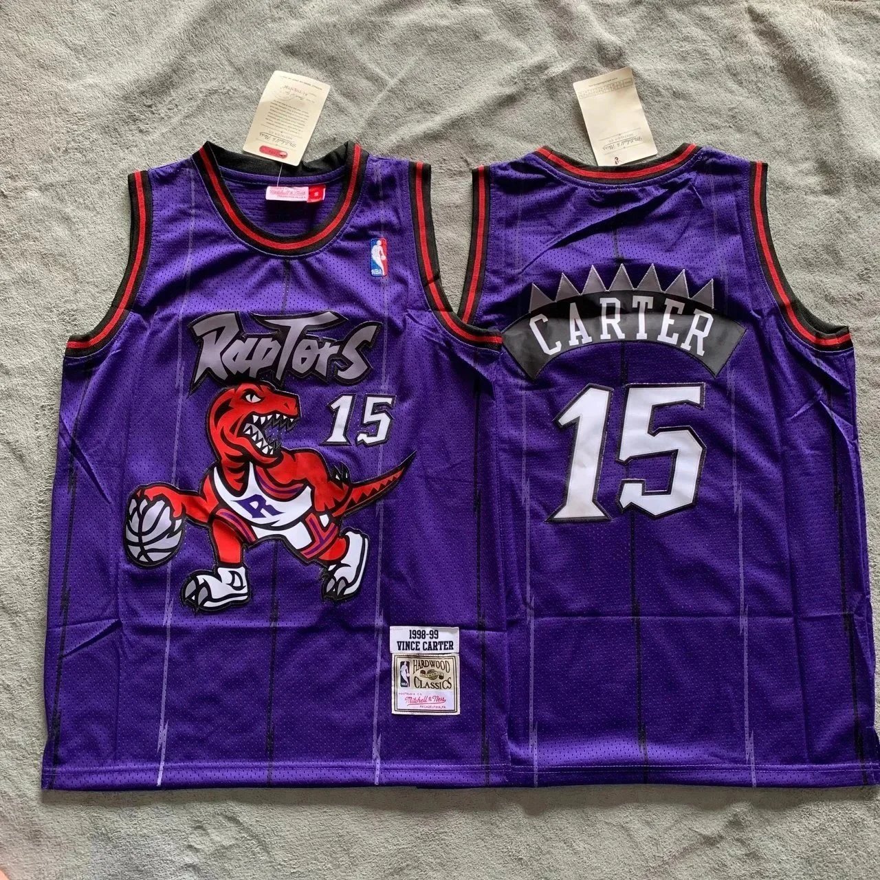 Mitchell & Ness Hardwood Classics Toronto Raptors Vince Carter 1998-99 Swingman Jersey [2 styles] | 7496026612