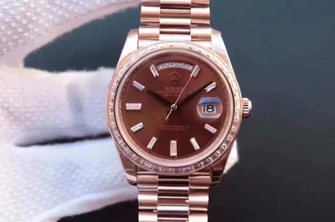Rolex Watches Datejust mechanical watch with date window and fluted bezel — 30