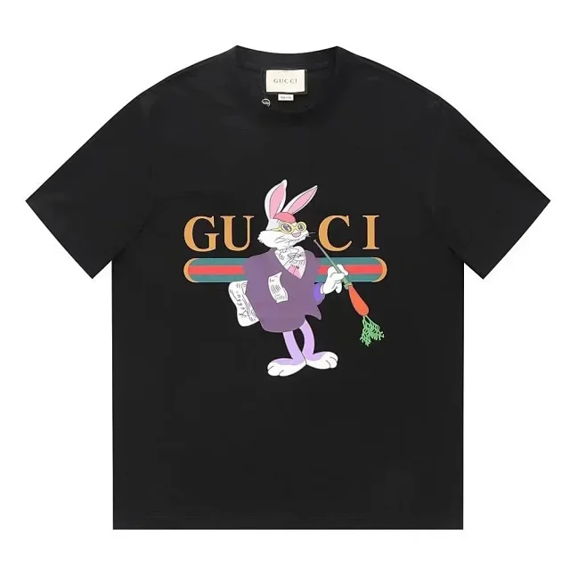 Gucci T-Shirts Short-Sleeve Graphic T-Shirt product detail image 8