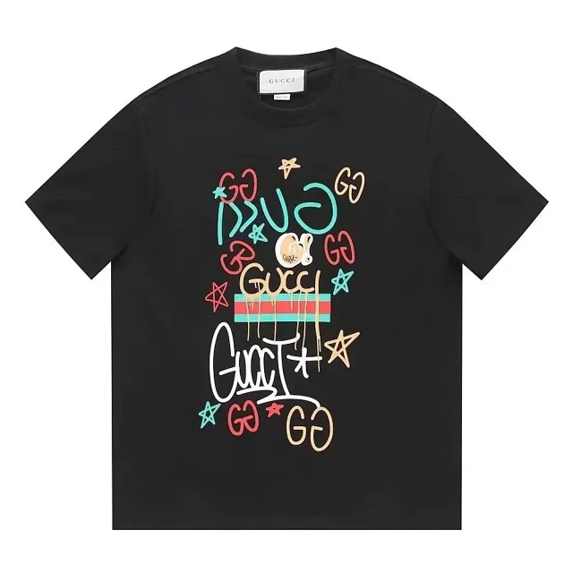 Gucci T-Shirts Short-Sleeve Graphic T-Shirt product detail image 1