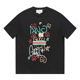 Gucci Graffiti Print T-Shirt [15 styles]