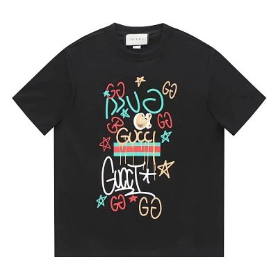 Gucci Graffiti Print T-Shirt [15 styles]