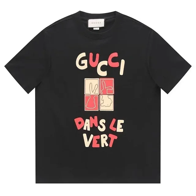Gucci T-Shirts Short-Sleeve Graphic T-Shirt product detail image 3