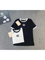 Miu Miu Logo Ringer T-Shirt [2 styles]
