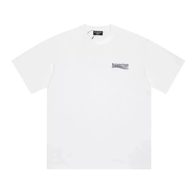 Balenciaga T-Shirts Short-sleeve graphic logo T-shirt product detail image 11