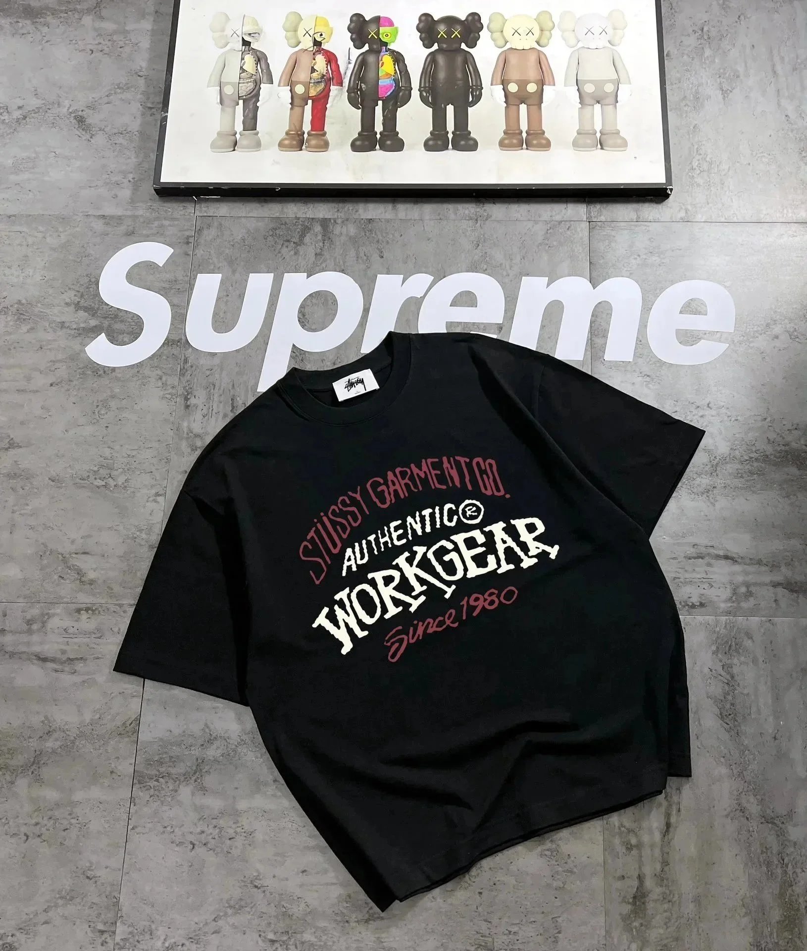 Stüssy Sticker collage and 8-ball graphic designs image 10