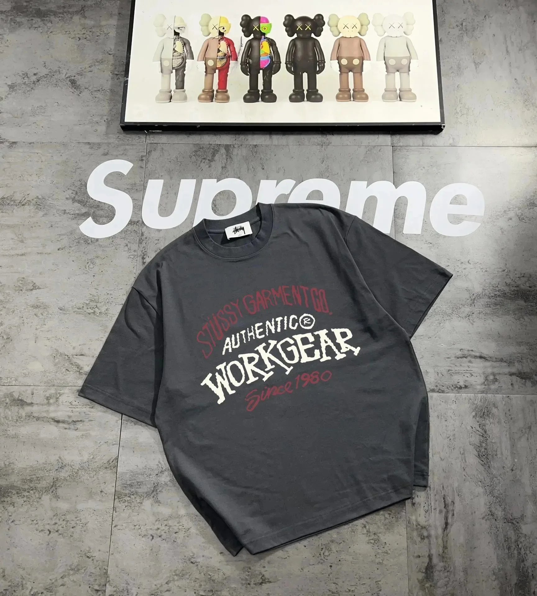 Stüssy Sticker collage and 8-ball graphic designs image 12