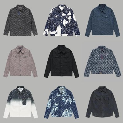 Louis Vuitton Monogram Denim Jacket [14 styles]