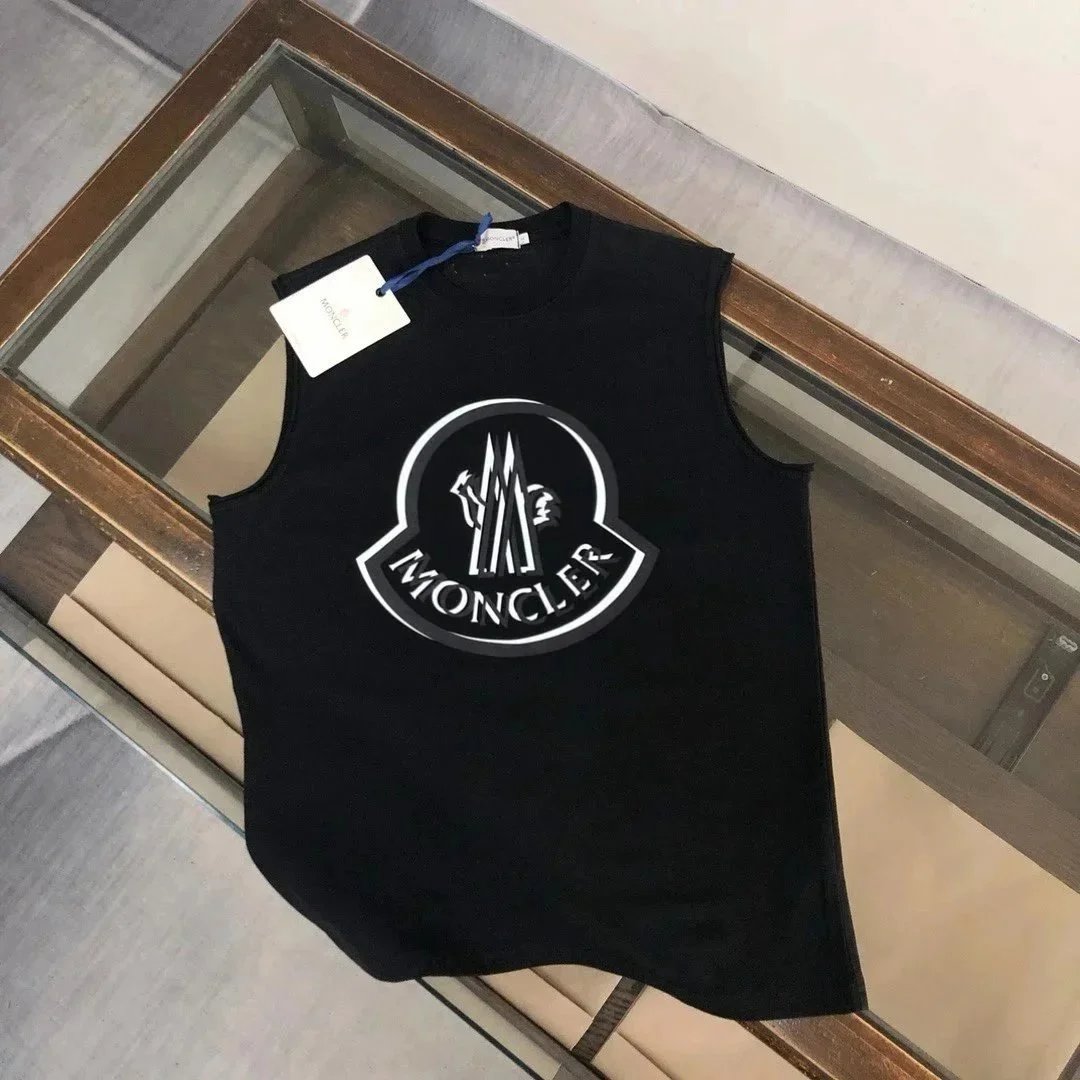 Moncler Vests Crewneck Graphic Vest — 20