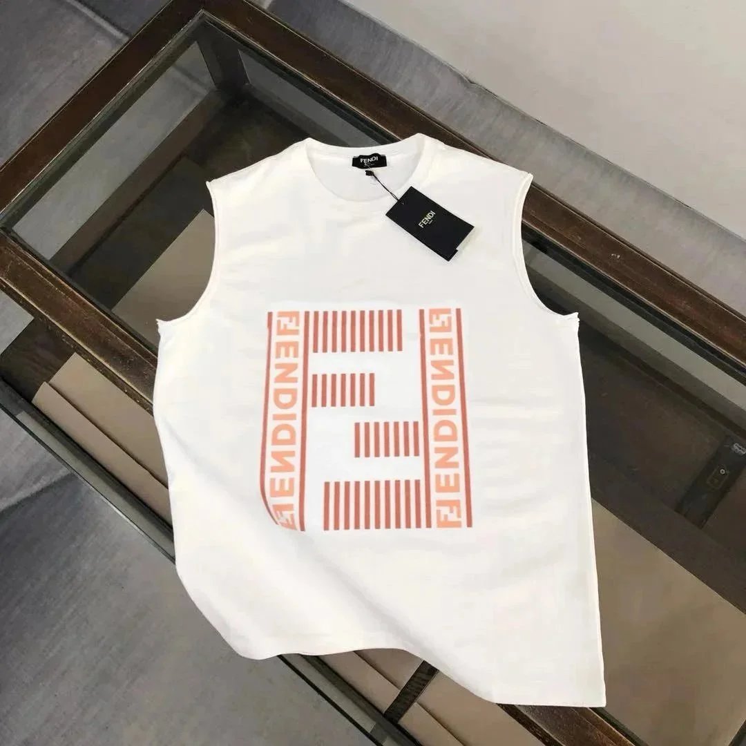 Moncler Vests Crewneck Graphic Vest — 31