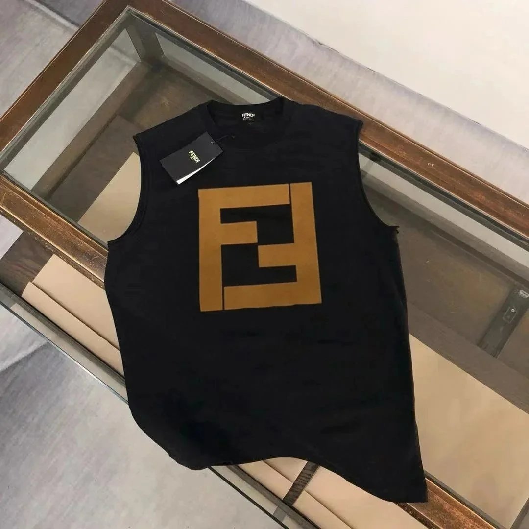 Moncler Vests Crewneck Graphic Vest — 37