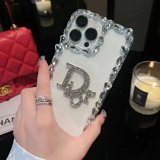Dior Diorama Crystal-Embellished Phone Case