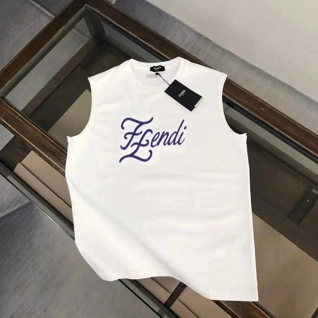 Moncler Vests Crewneck Graphic Vest — 34