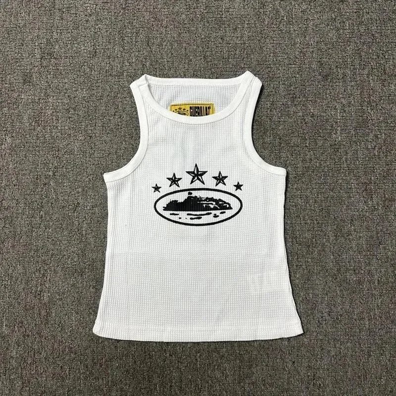 Moncler Vests Crewneck Graphic Vest — 40
