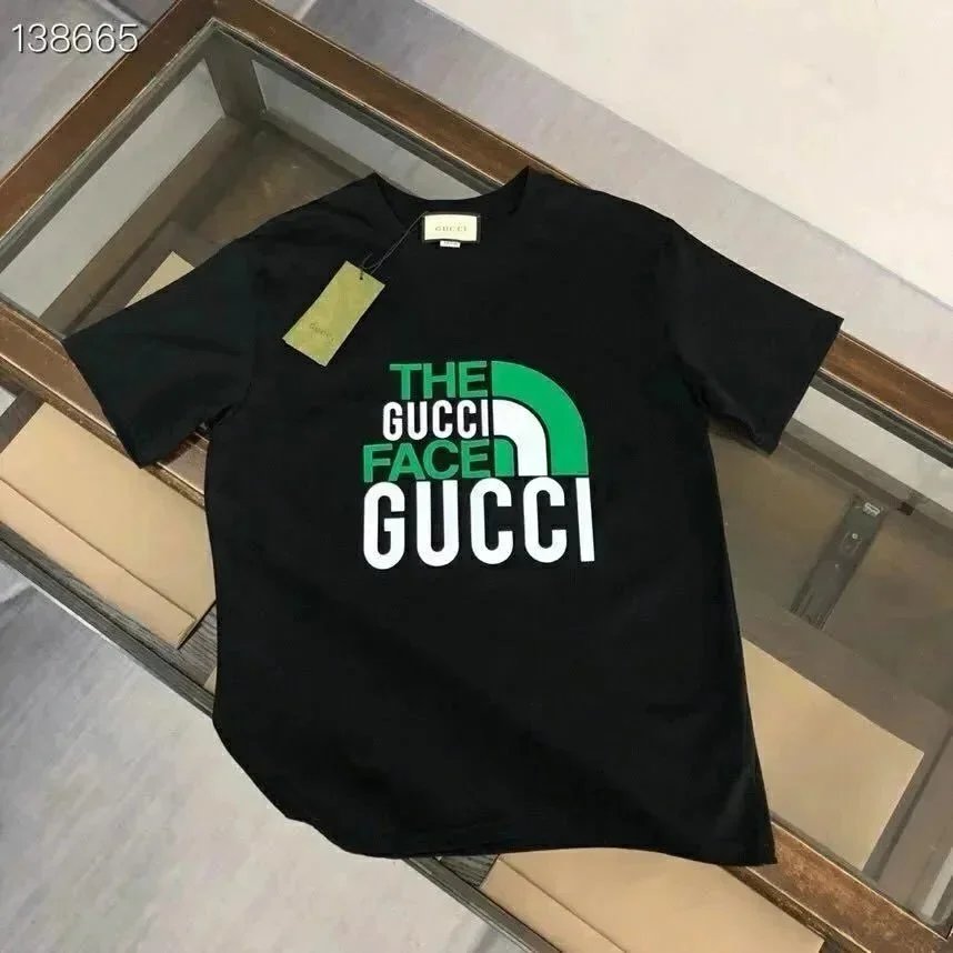 Gucci T-Shirts Graphic Print Short-Sleeve T-Shirt — 15