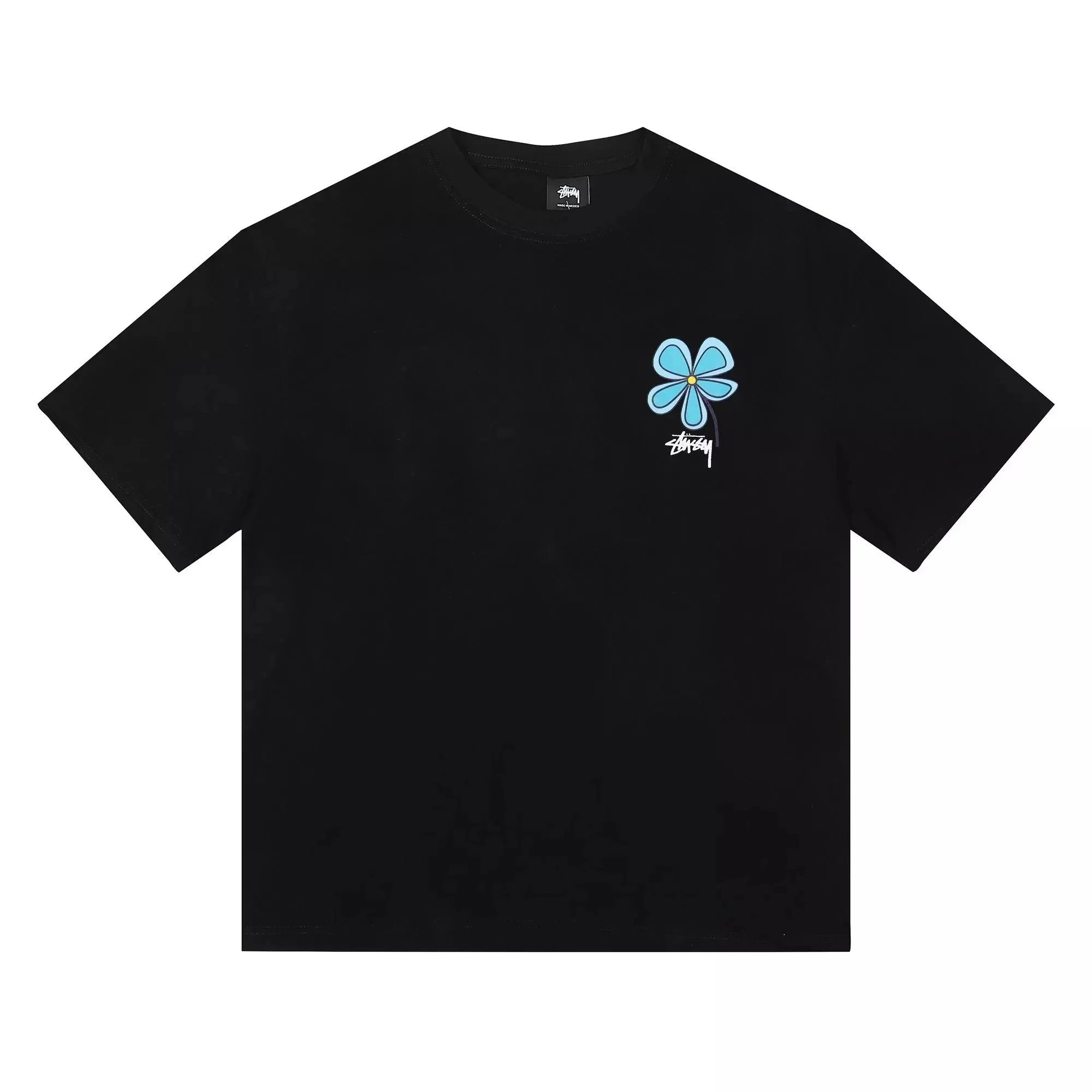 Stüssy T-Shirts Short-sleeve crew-neck logo graphic T-shirt — 36