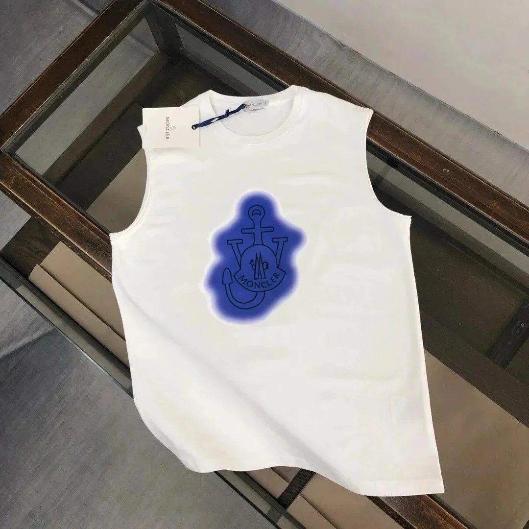 Moncler Vests Crewneck Graphic Vest — 13