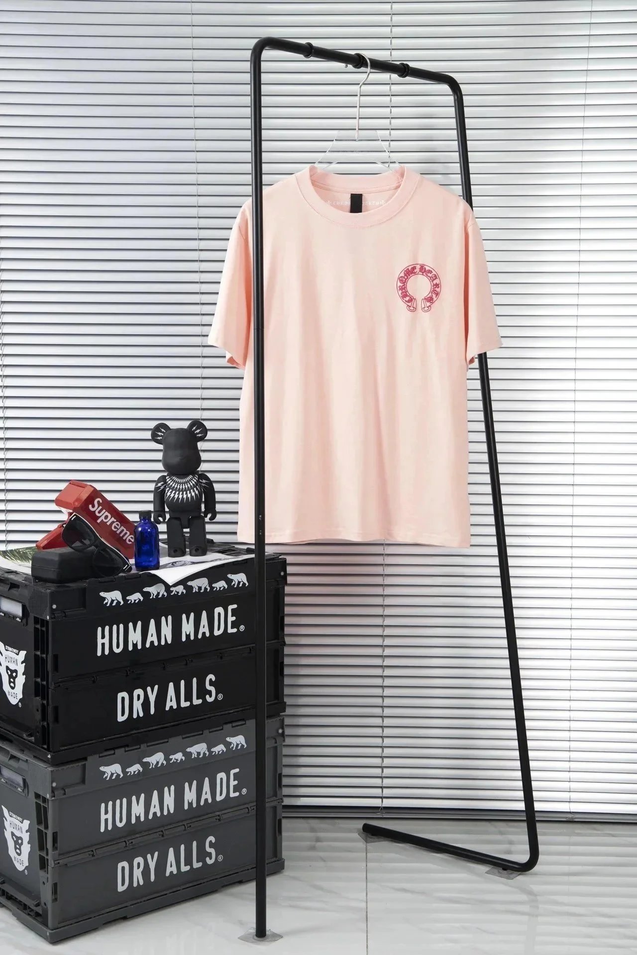 Chrome Hearts T-Shirts Short-sleeve graphic T-shirt with cross motifs — 20
