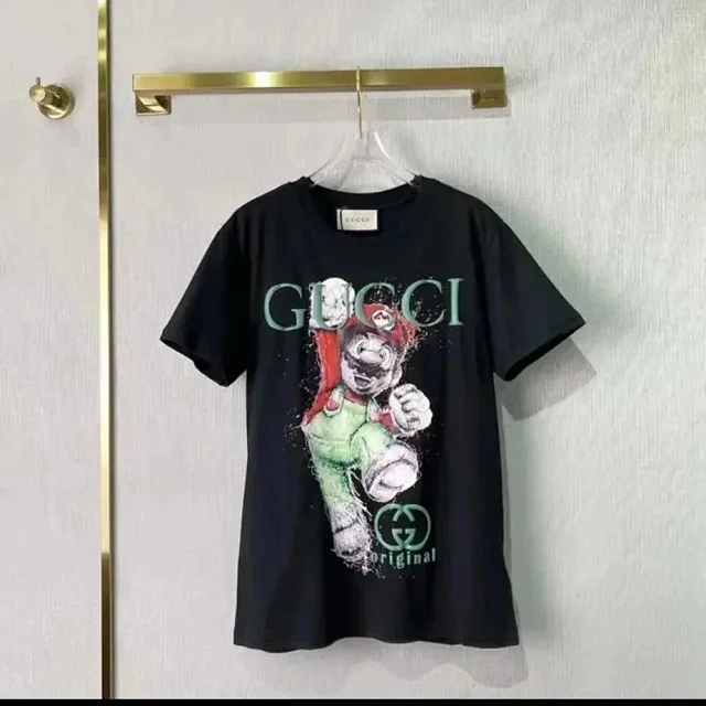 Gucci T-Shirts Graphic Print Short-Sleeve T-Shirt product detail image 2