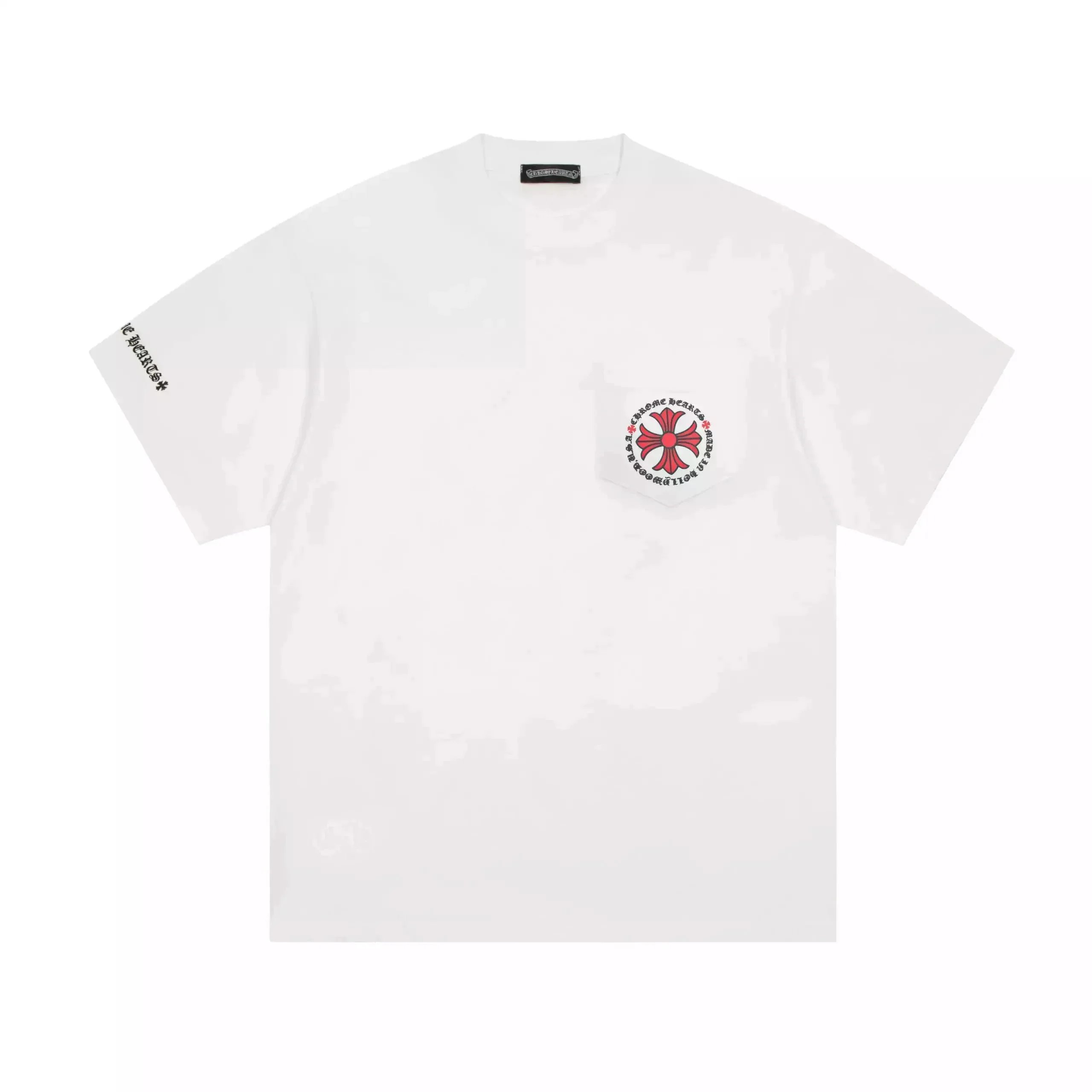Chrome Hearts T-Shirts Short-sleeve graphic T-shirt with cross motifs image 6